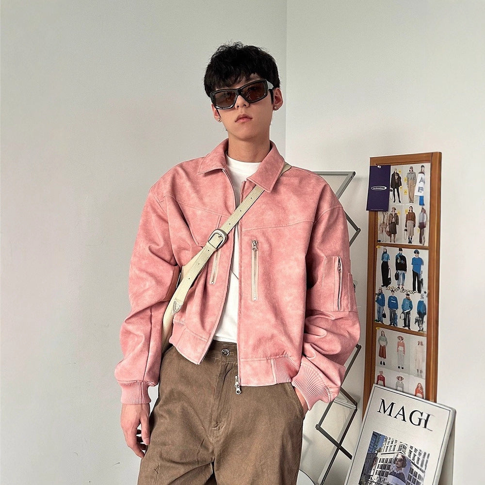 DB Exclusive Classic Stylish Men's Spring And Autumn Zipper Jacket